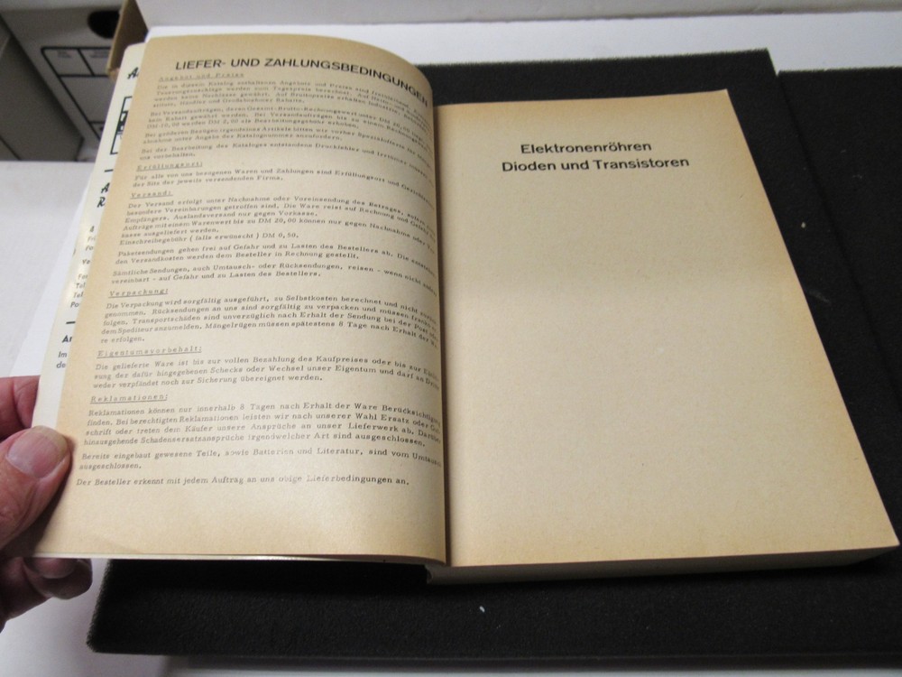 Arlt Component Handbook Diodes & Transistors c 1966 German Language Publication