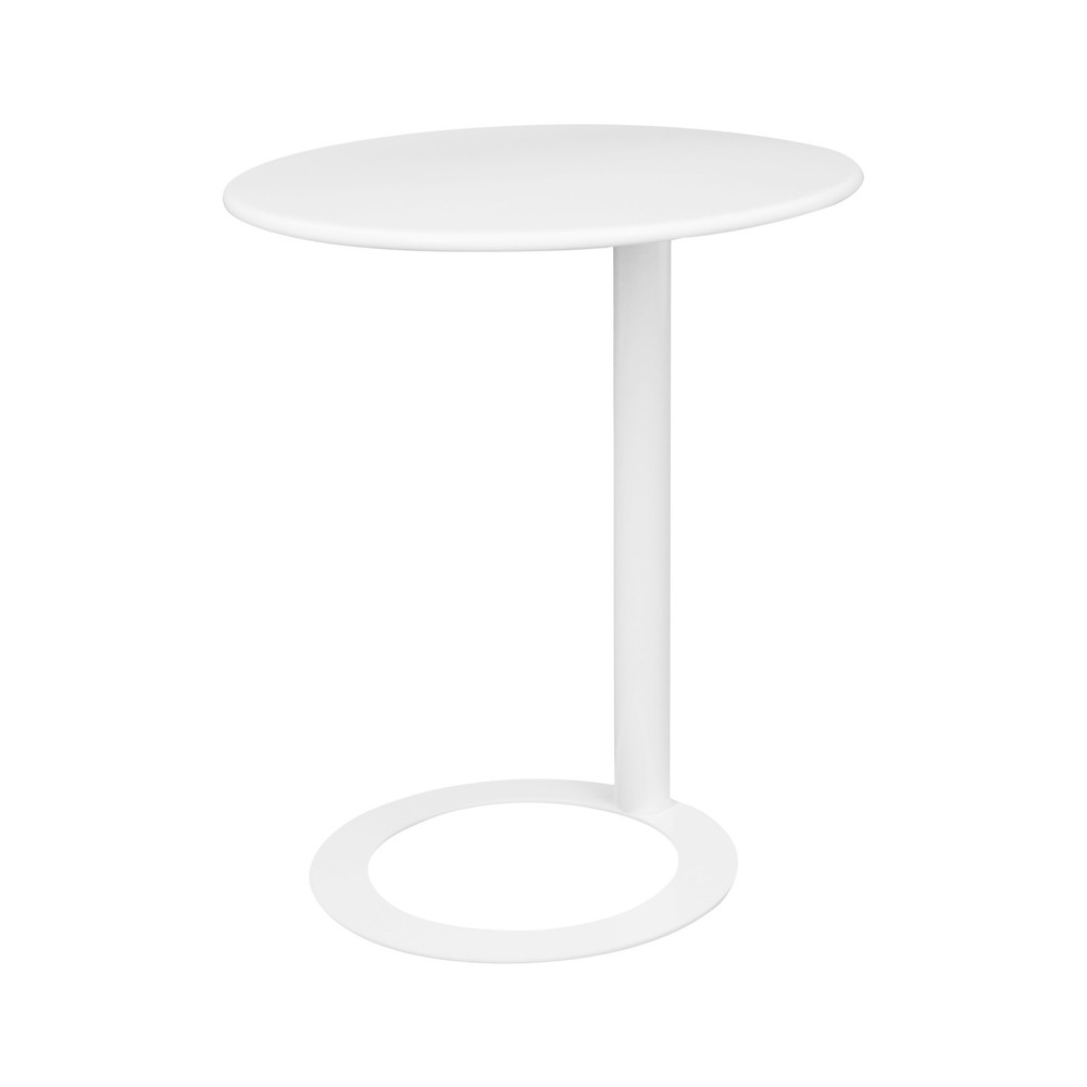 Modern Iron Side Table, Round Side Table,Freestanding Modern Coffee Table