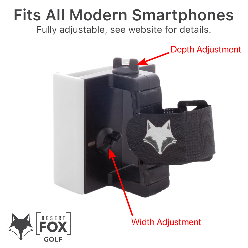 Cell Phone Holder for Golf Carts - Phone Caddy