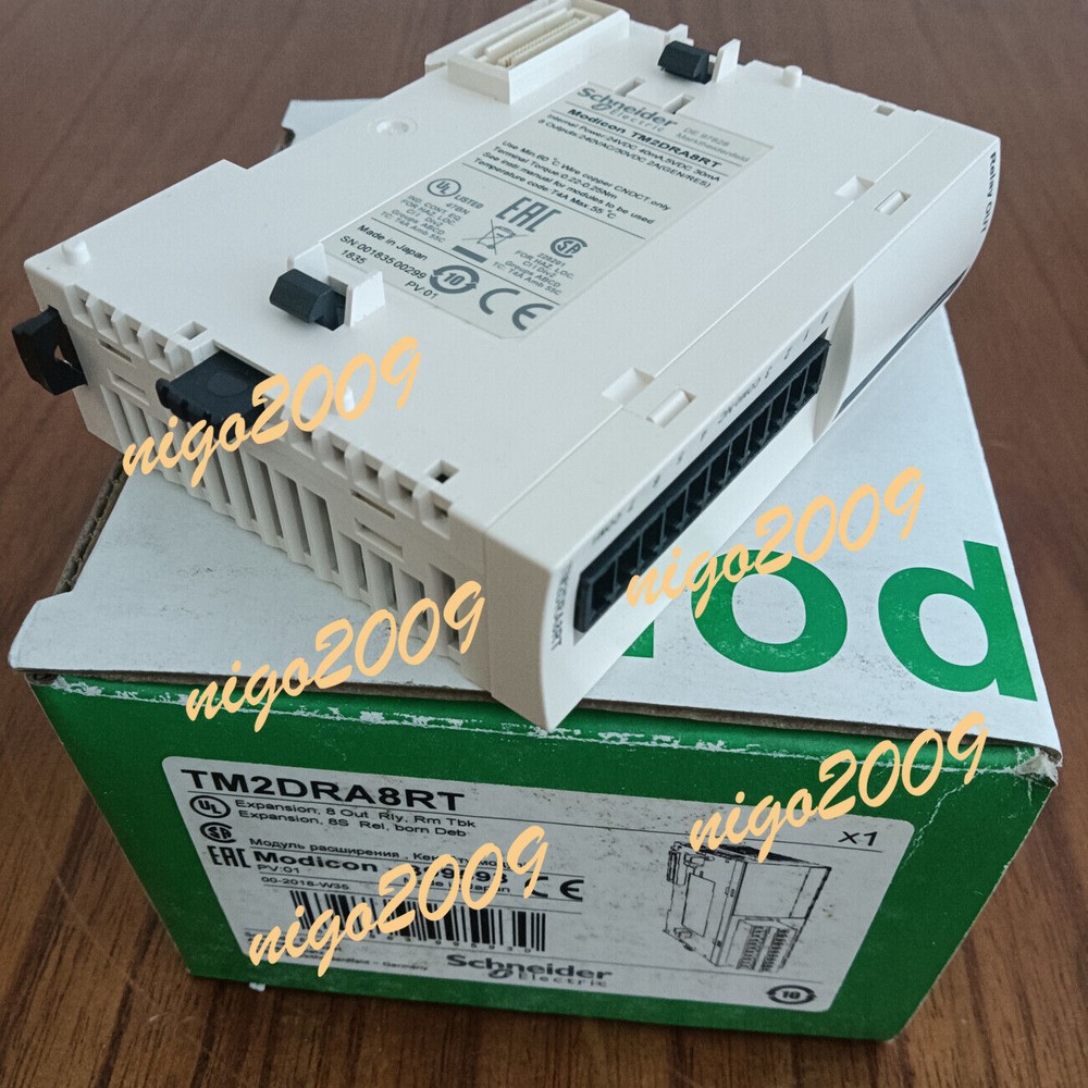Original New in Box Modicon TM2DRA8RT PLC Expansion Module Digital Output Module