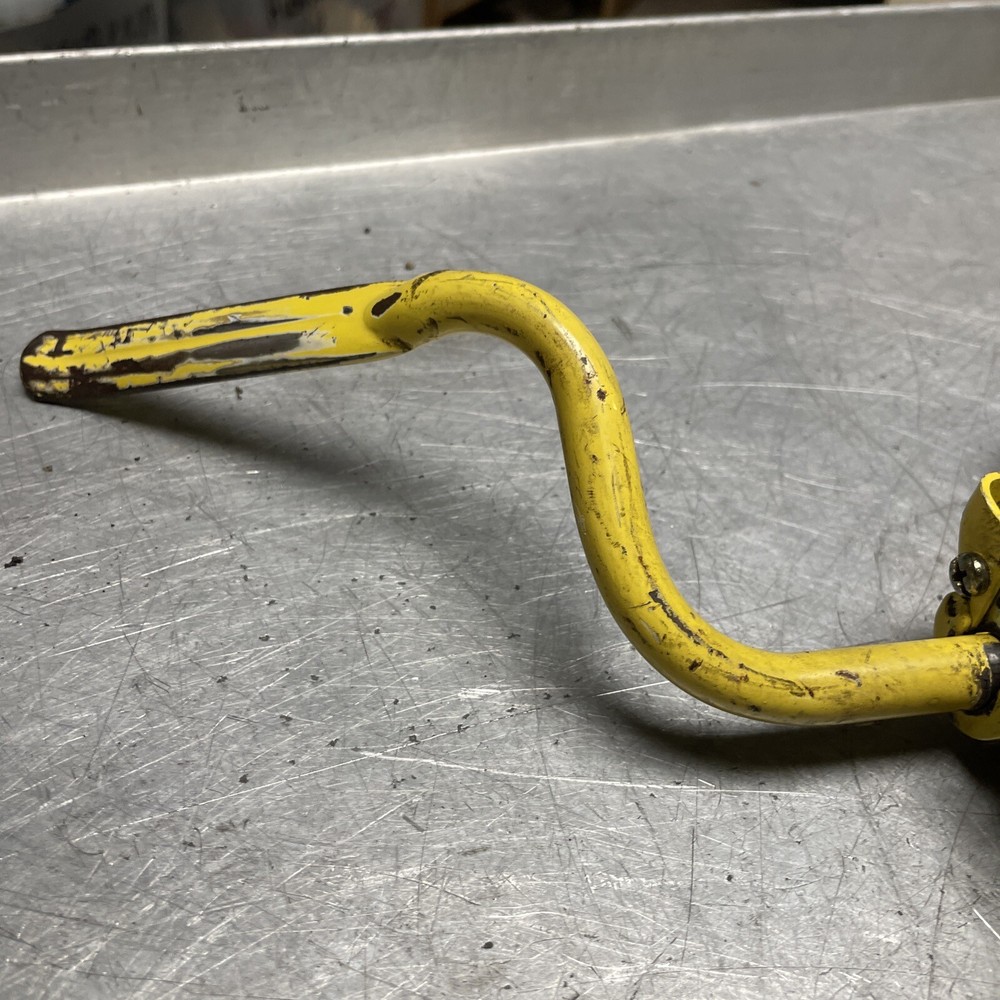 OEM GOOD USED JOHN DEERE E35 EDGER HANDLE ASSEMBLY