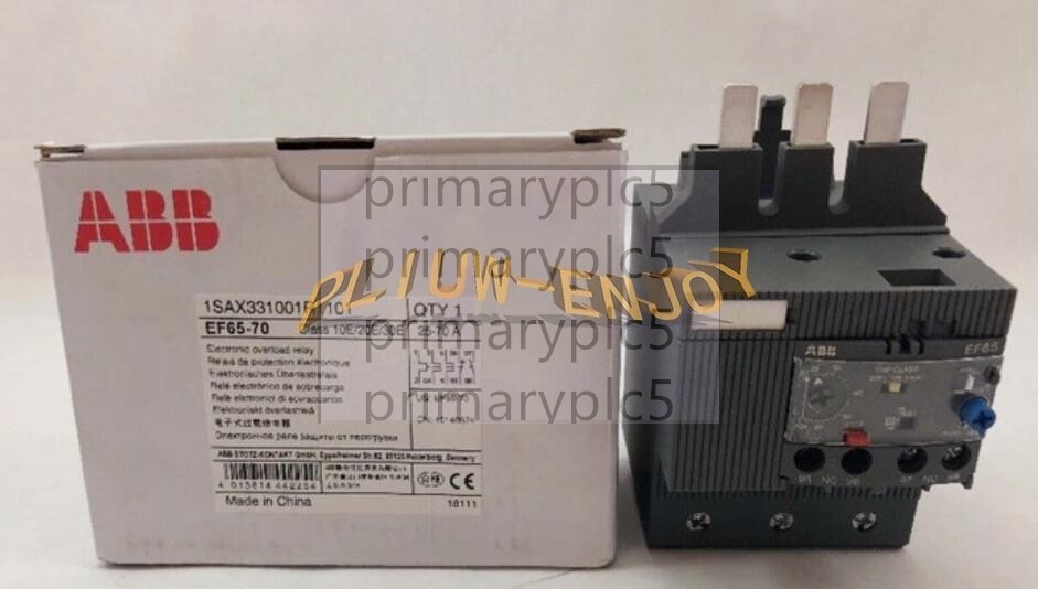 1PCS New ABB EF65-70 ELECTRONIC OVERLOAD RELAY