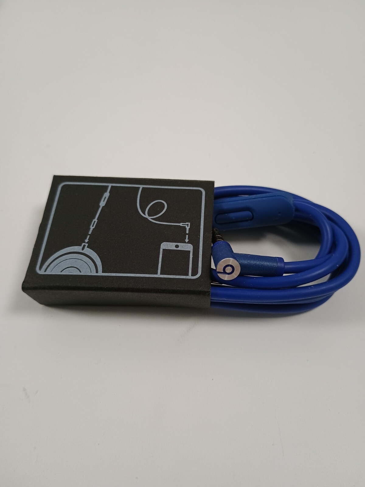 *NEW *Beats by Dre Audio AUX 3.5mm BLUE Cable*848-00026-00-E *OEM *Free Shipping