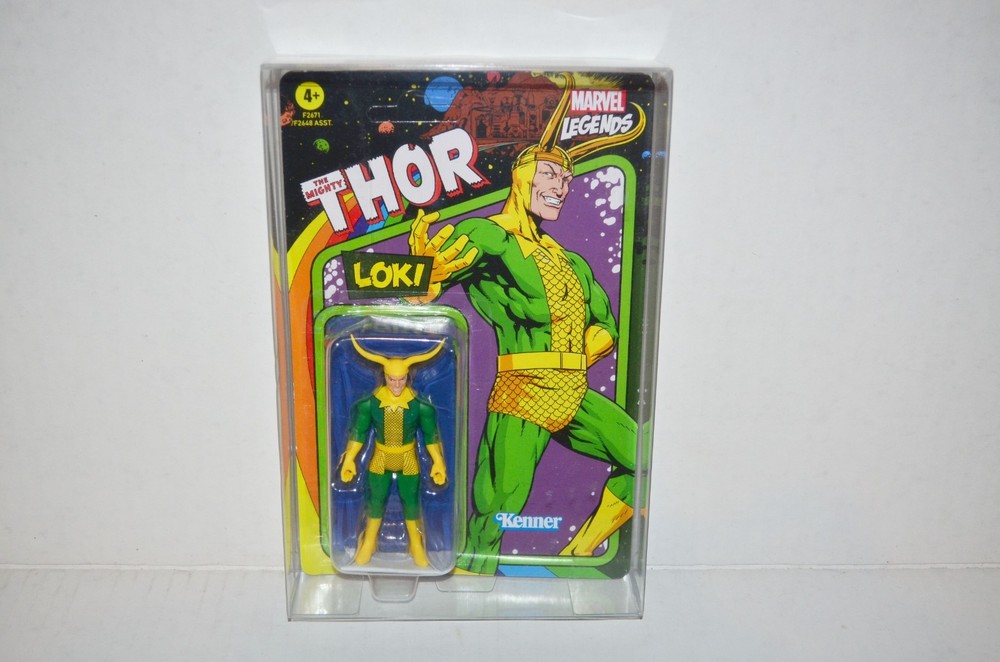 Marvel Legends Vintage 3.75" Action Figures Plastic Protective Cases Storage
