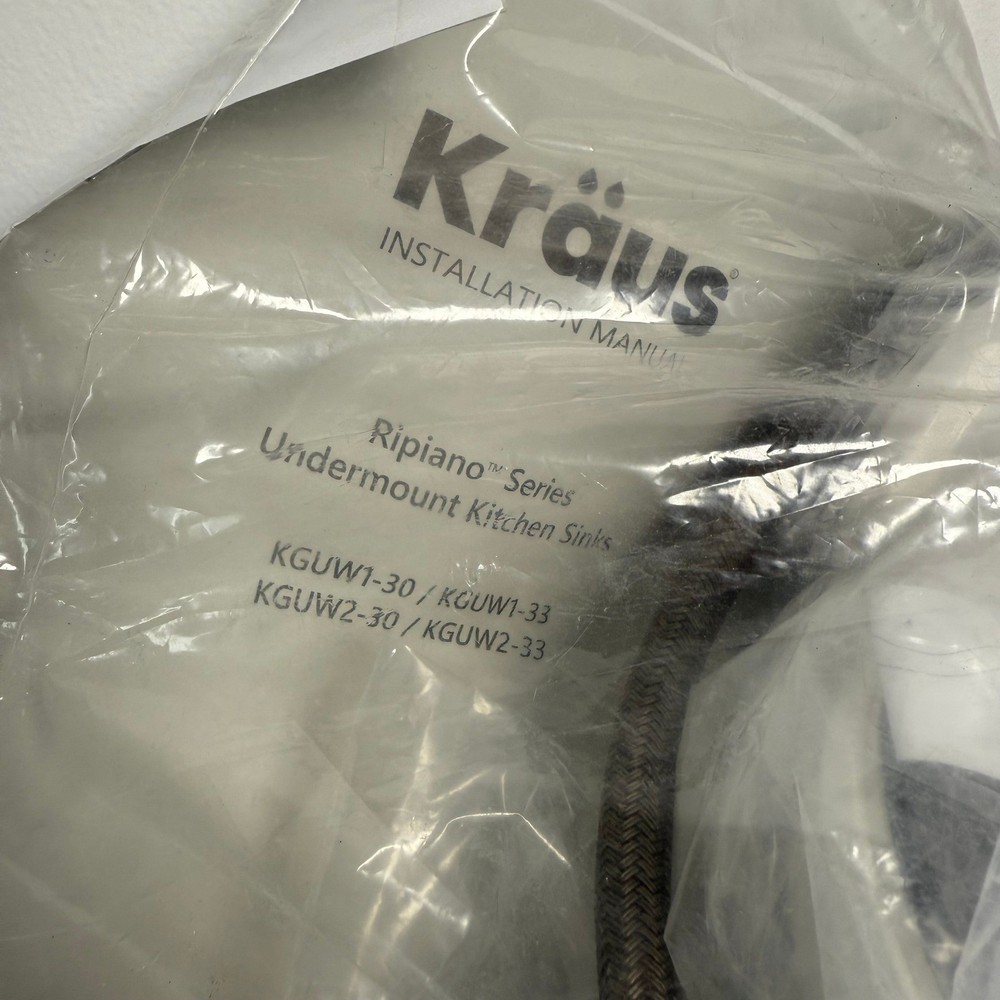Kraus Ripiano Series Undermount Kitchen Sink Mounting Clips