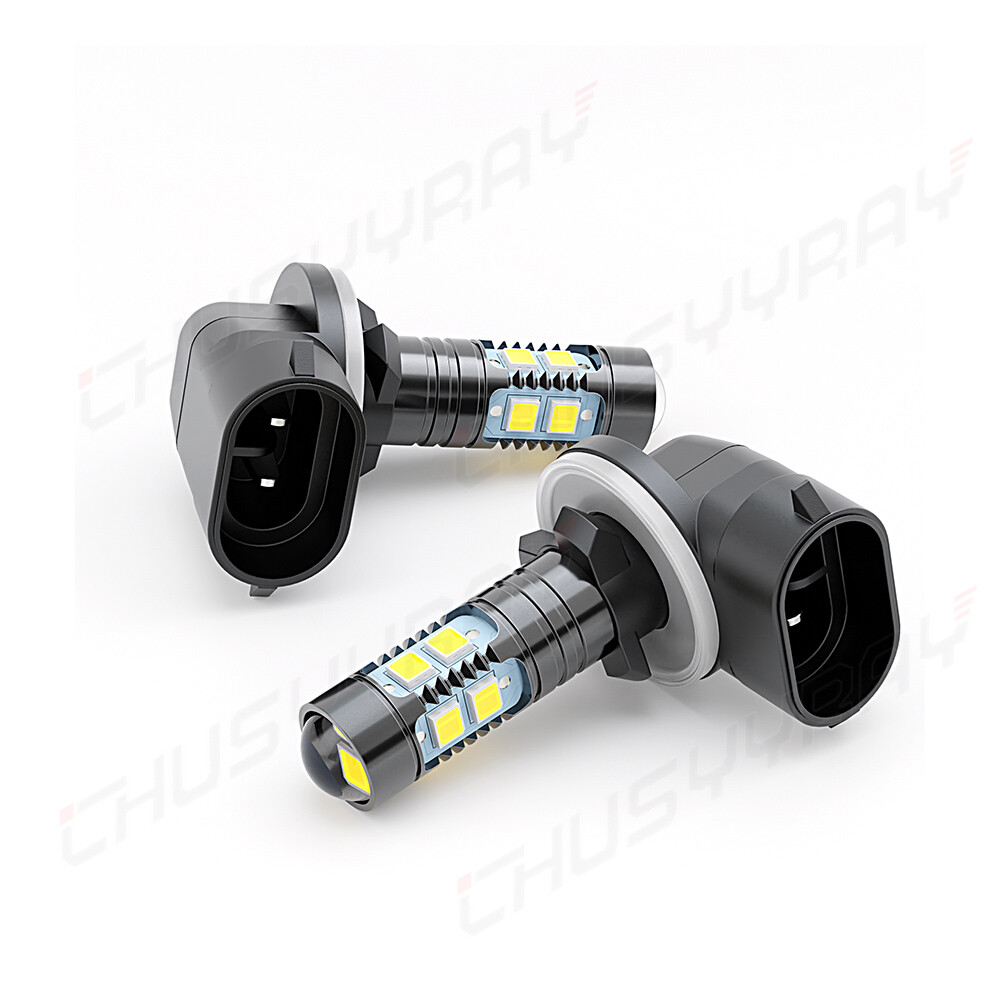 2 Super LED Headlight bulbs for Arctic Cat F5 F6 F7 Firecat 500 600 600R 700 USA