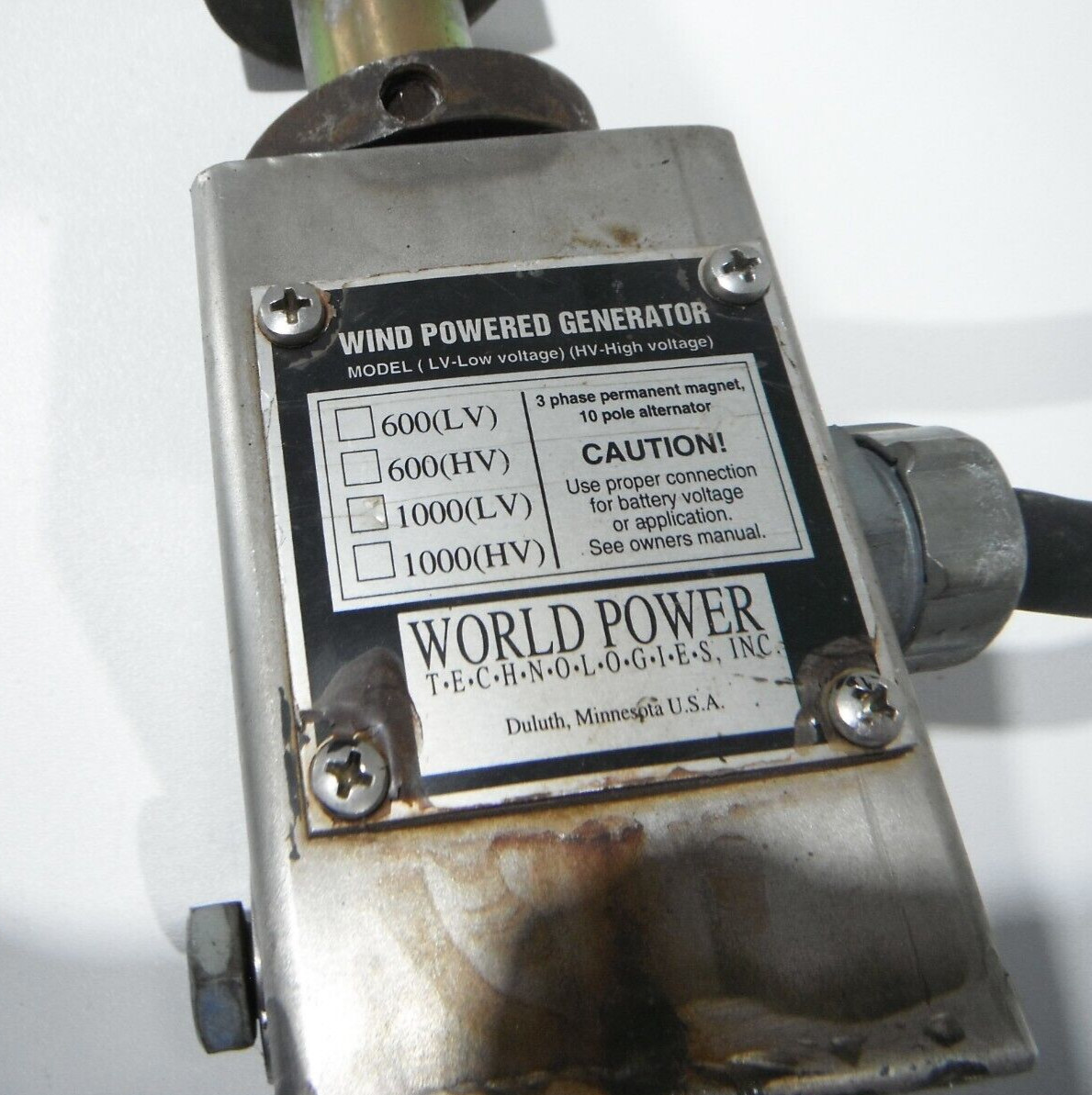 Windmill Turbine Replacement Part (New)