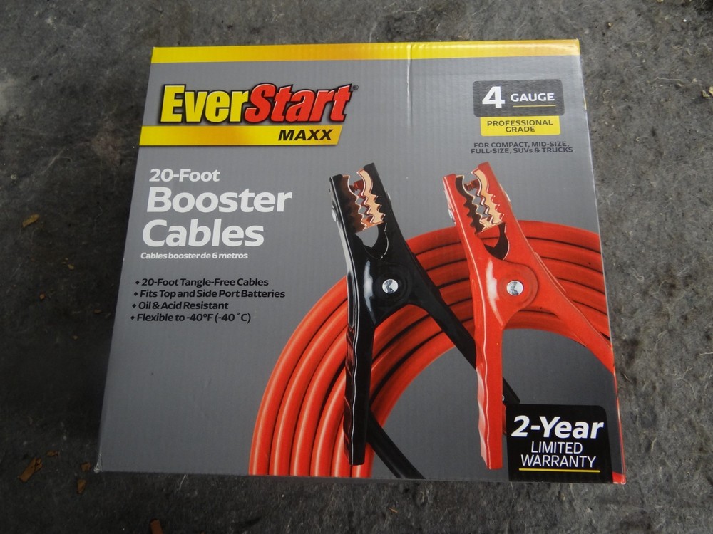 Everstart Maxx 20-Foot Jumper Cables