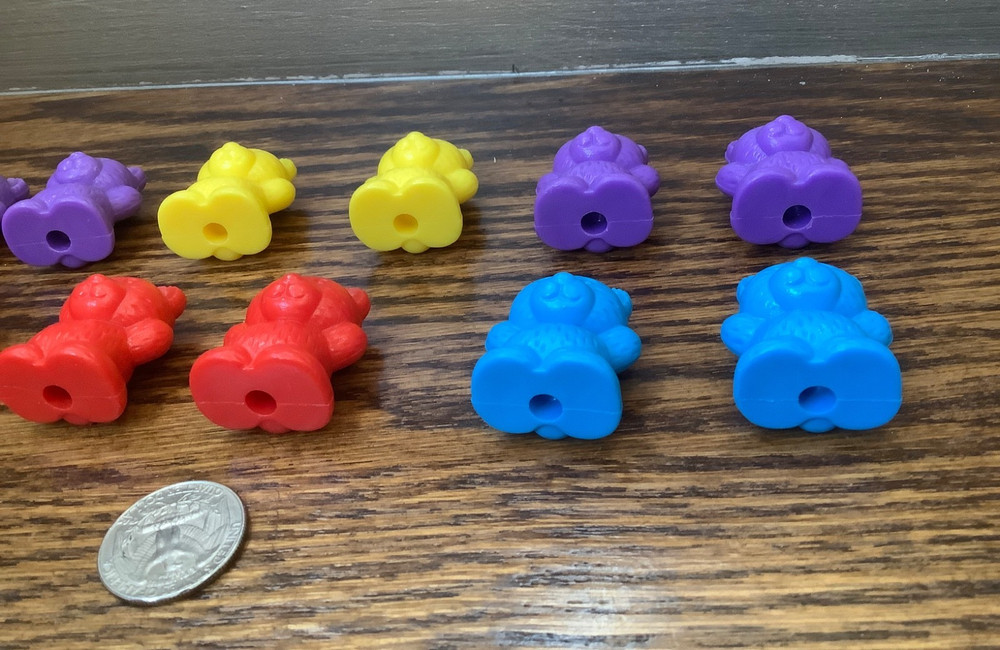 Learning Resources Bear Counters Educational Counting & Sorting (Lot of 12)