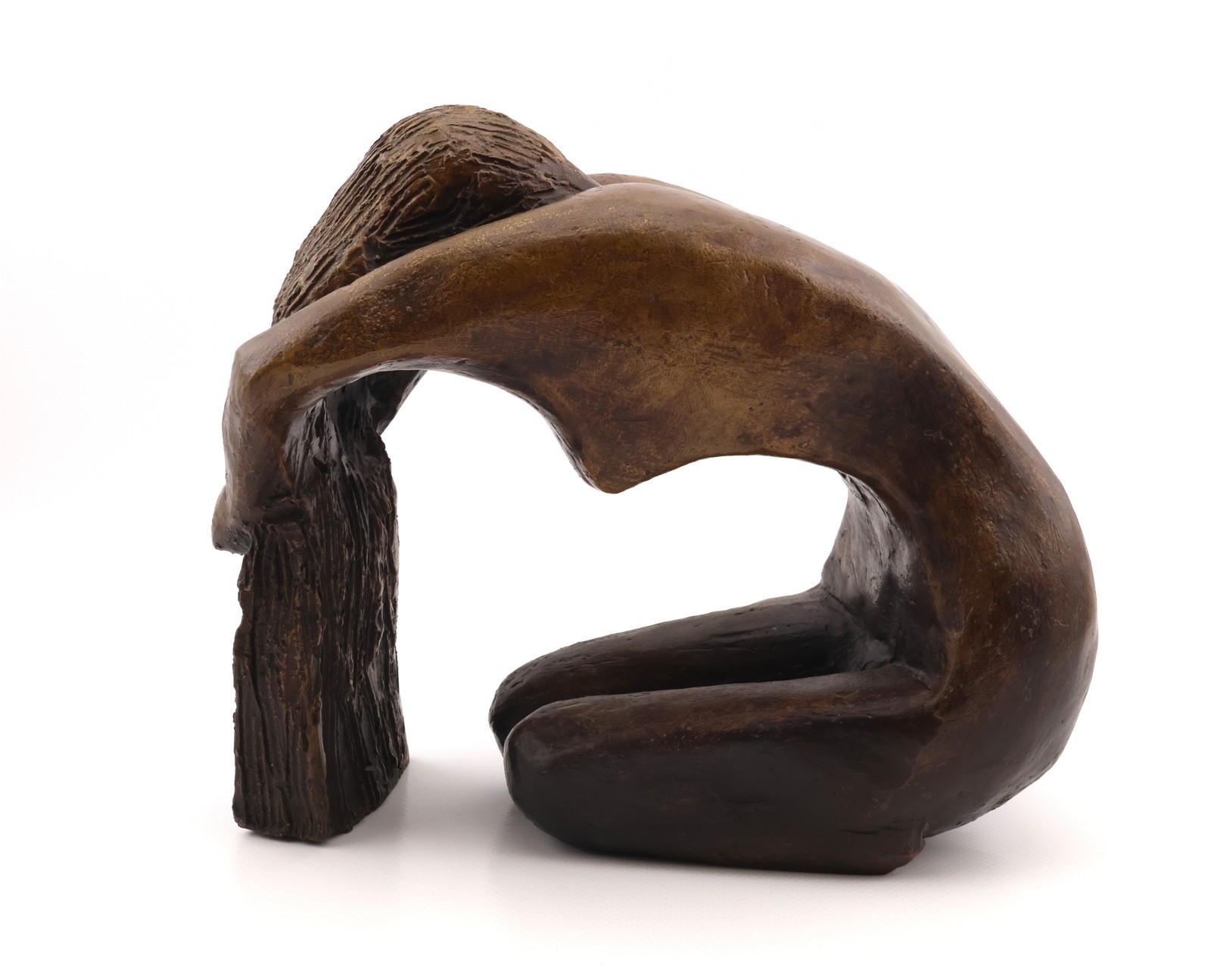 Joseph Chalef MCM Bronze Nude Sculpture Guyot Foundry