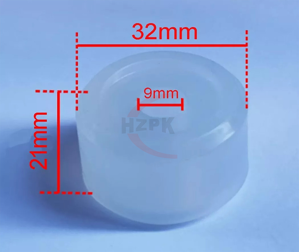 4Pcs 32mm Replacement Rubber Capping Wheels For Electric Capping Machine