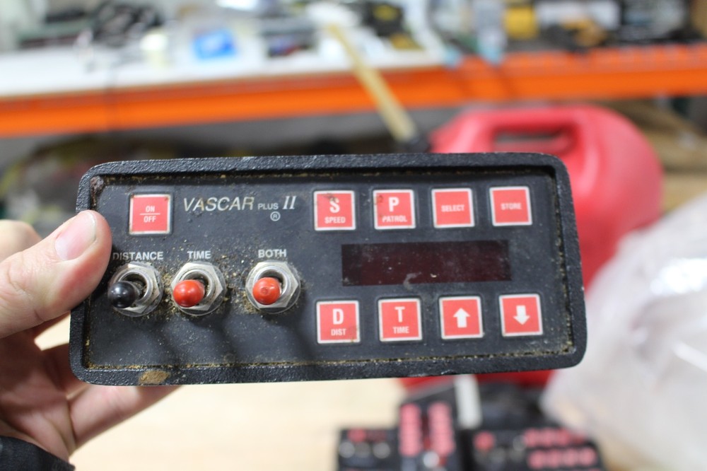 VASCAR PLUS II RADAR READ OUT