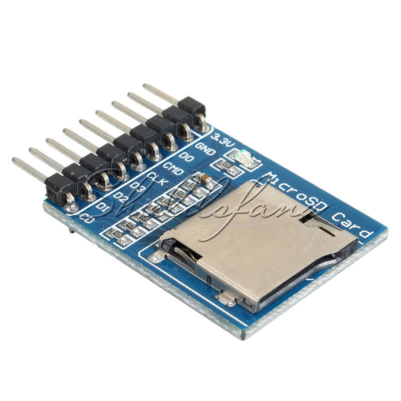 9 Pin Micro SD TF Card Reader Read & Write Module Storage Board Memory fArduino