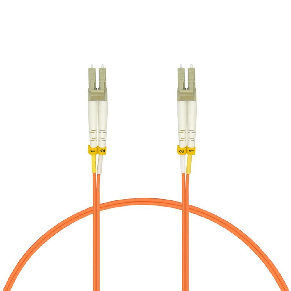 1M 3FT LC to LC 62.5/125 Duplex Multi Mode Fiber Optic Optical Patch Cable Cord