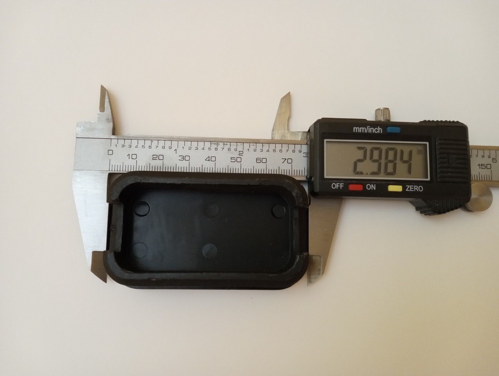 Bowflex Plastic End Cap Cover 1.75 X 3 Inches Frame Insert for Many Models