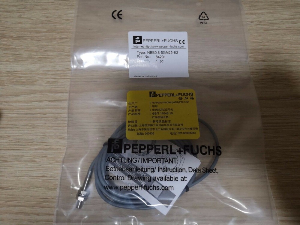 1PC NEW PEPPERL+FUCHS NBB0.8-5GM25-E2 PROXIMITY SENSOR