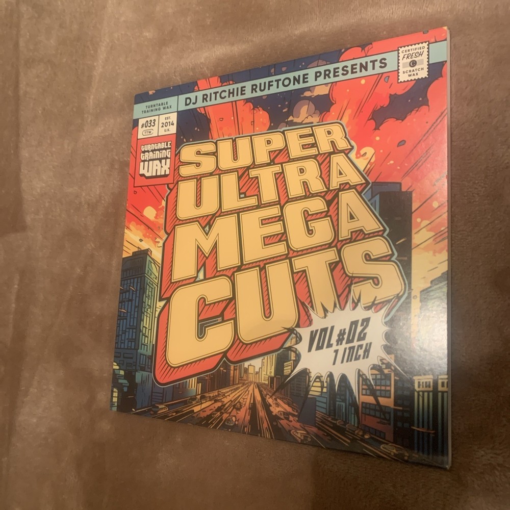Turntable Training Wax 7”- Super Ultra Mega Cuts V2