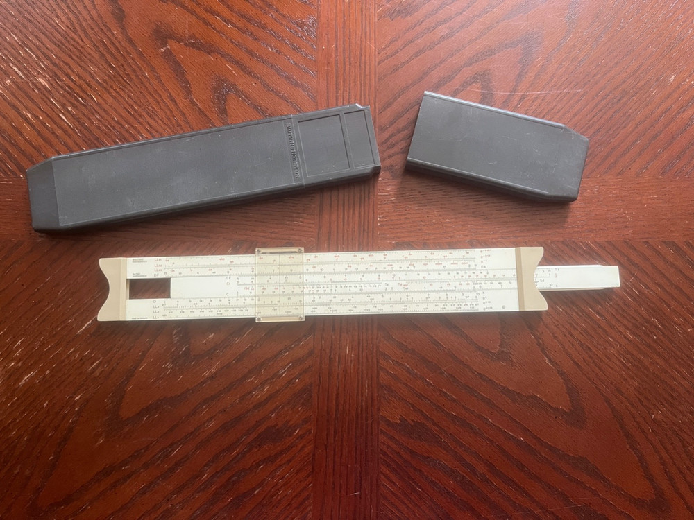 British Thornton Three Logarithm Slide Rule - Excellent Condition