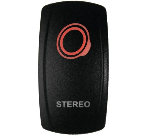 DragonFire for Lighted Switch Stereo On/Off Red