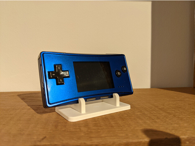 Nintendo Game Boy Micro Handheld Console Horizontal Display Stand Portable Case
