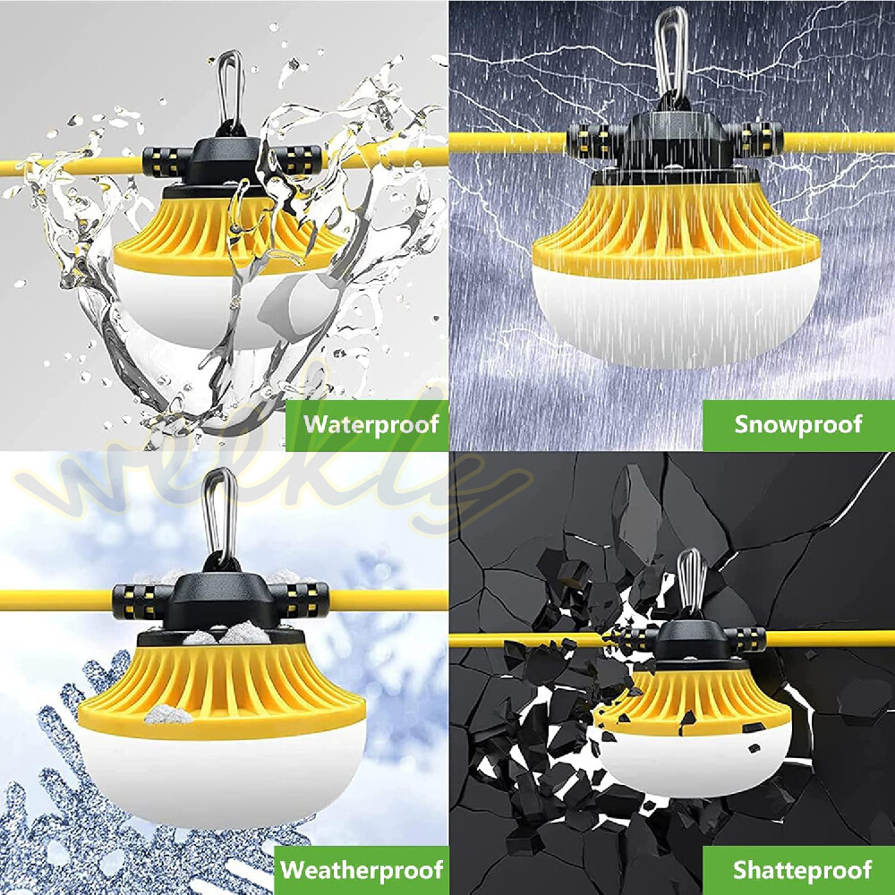 Super Bright Construction String Light Industrial Grade Work Light US Shipping