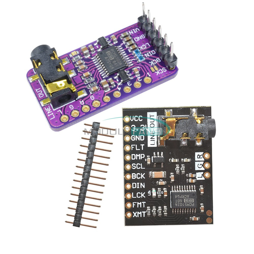 PCM5102 Player Module I2S interface PCM5102 DAC Decoder For Raspberry Pi