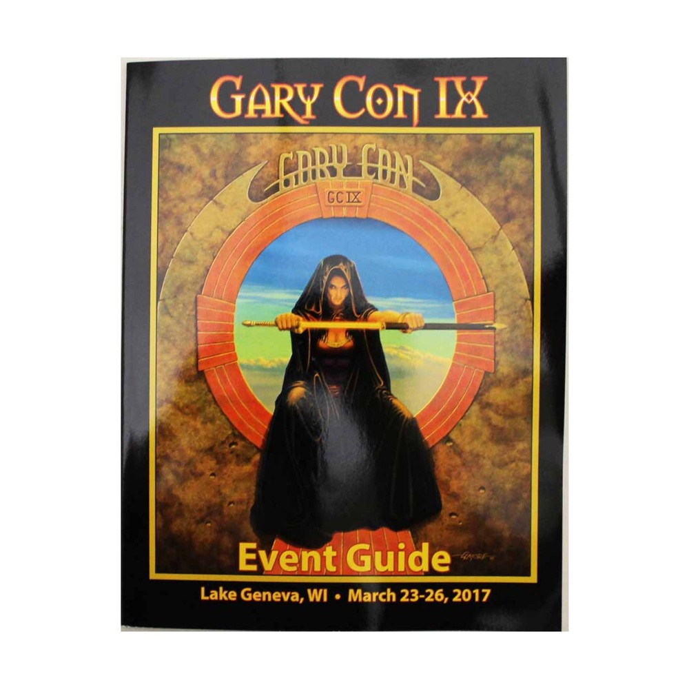 Gary Con Merch Gary Con IX - Event Guide EX