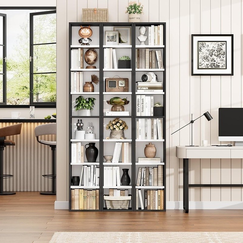 Adjustable Media Tower Rack DVD CD Storage Organizer Durable Display Shelves New