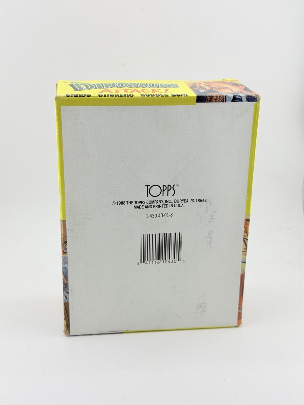 1988 Topps Dinosaurs Attack Sealed Wax Box 48 Packs As Shown