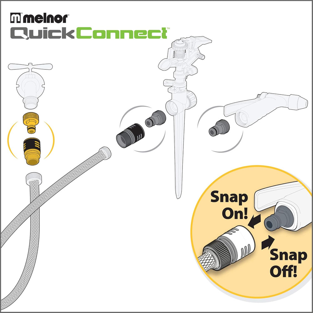 Melnor 5- Pc Quick Connect Starter Set 16Mqc