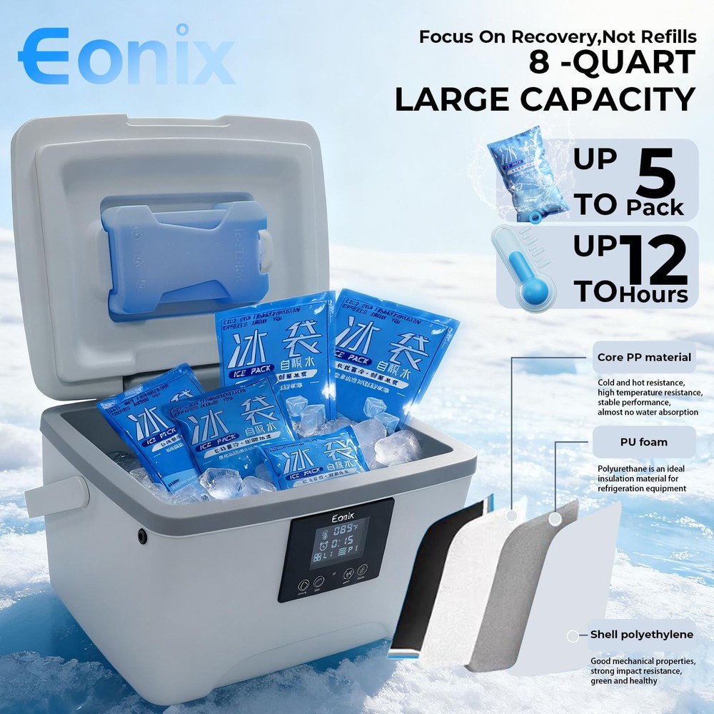 USED - EONIX Cold Therapy Machine with Programmable Timer,Compact and Portable
