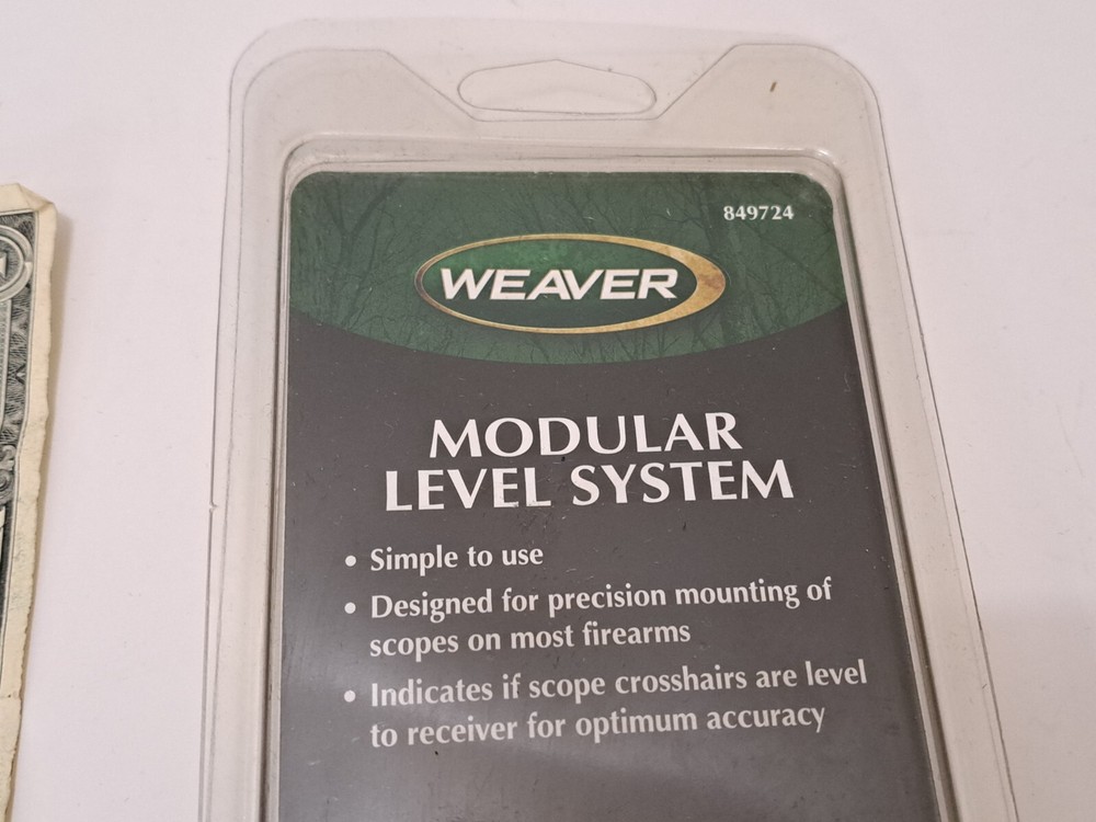 Weaver Gunsmithing Modular Scope Level System Extremely Reliable 849724