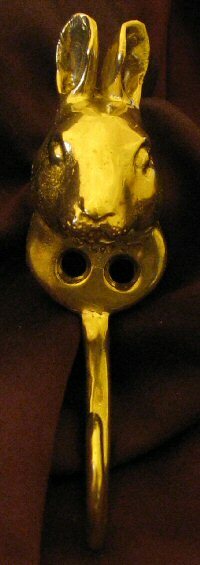 RABBIT Bronze Toilet Paper Holder OR Paper Towel Holder!