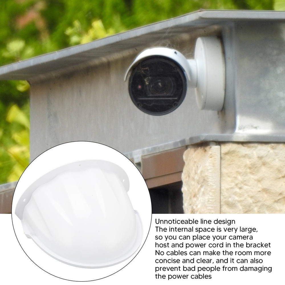 ABS Plastic Sun Rain Shade Outdoor Security Camera Cover Shield for Outdoor
