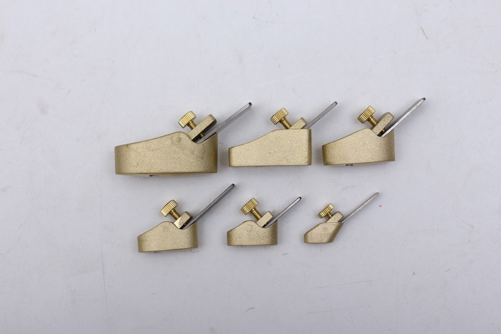 1set (6PCS)Brass Planes Tool Luthier Tools Violin Special Tools High Quality