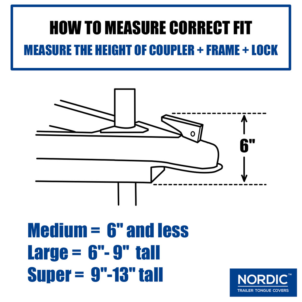 Nordic Trailer Lock Quick Cover™ - Medium