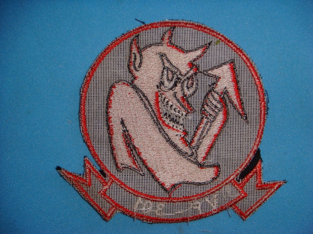 PATCH US NAVY VF-301 FIGHTER ATTACK SQUADRON " DEVILS DISCIPLES "