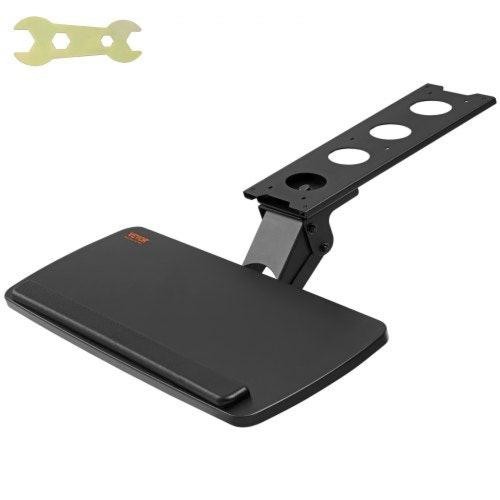 Keyboard Tray under Desk Adjustable Height Height and Angle Adjustable