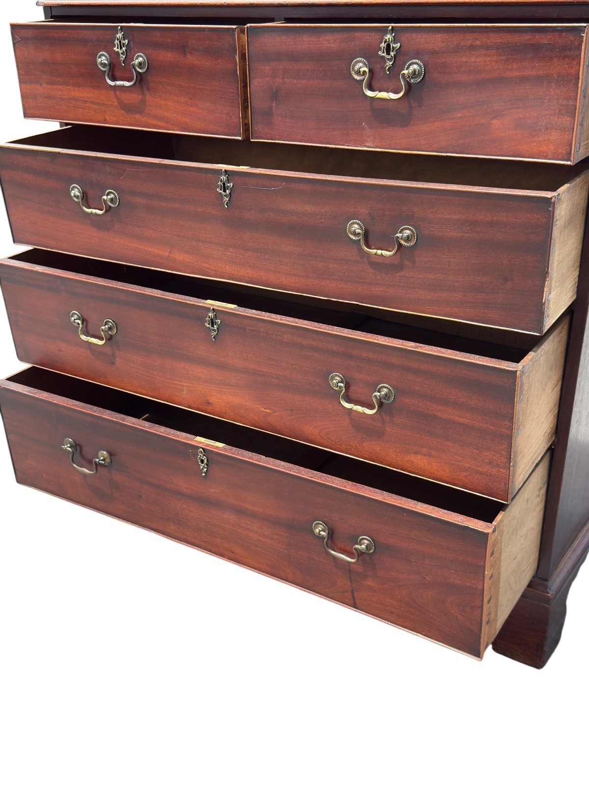 antique Chippendale georgian chest dresser 18th small period mahogany