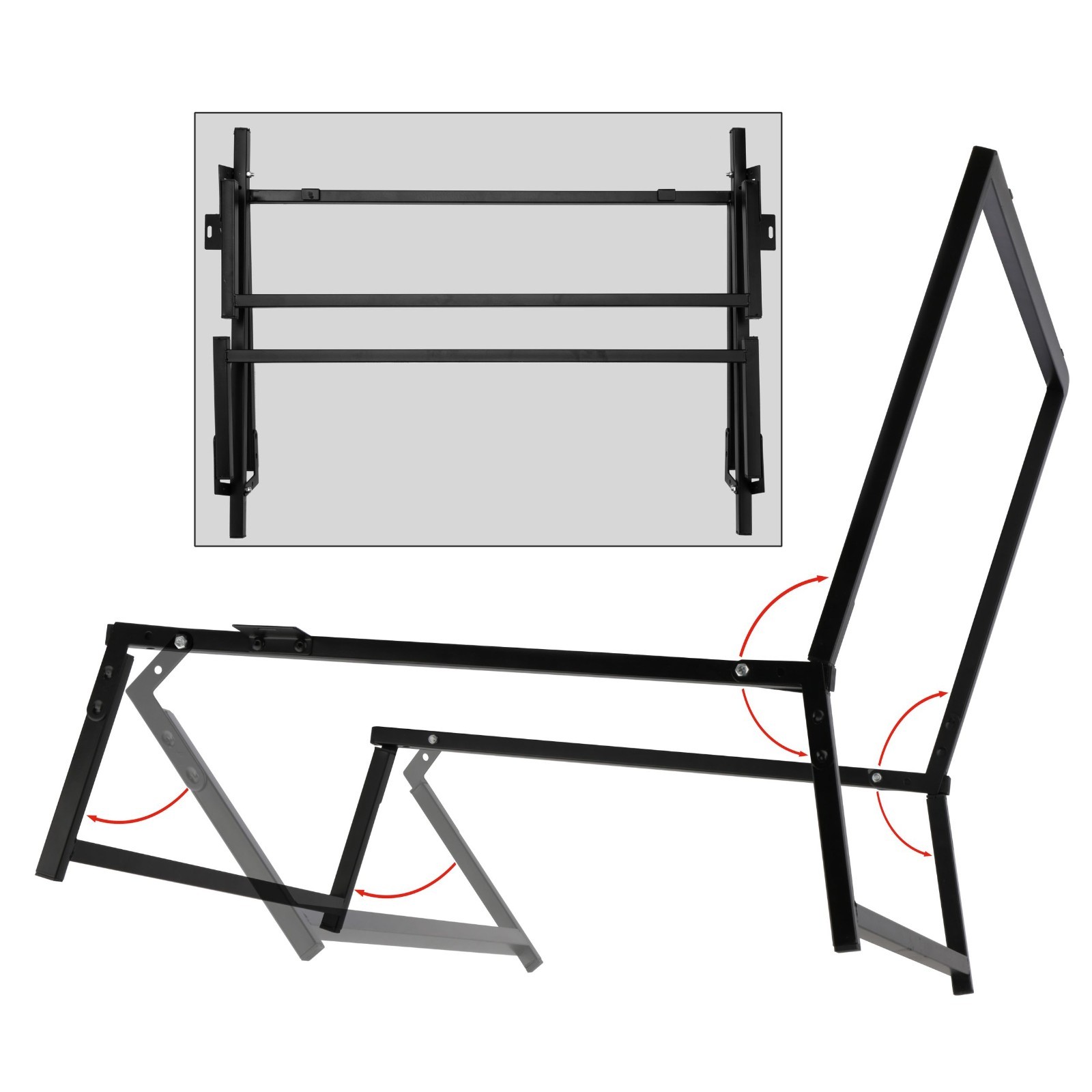 Impact Desktop Shooting Table with Translucent Plexiglass Sheet V2 (24 x 36")