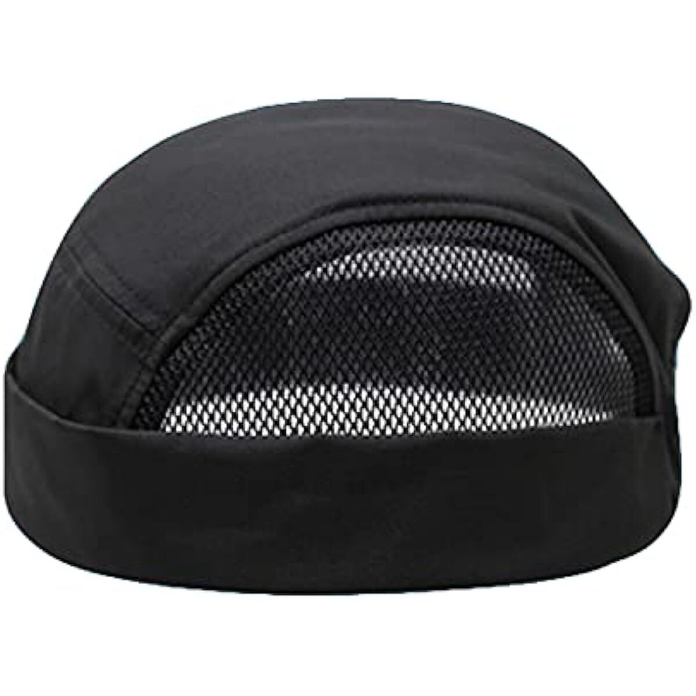 Summer Breathable Brimless Cap Beanie Hat Mesh Docker Cap Sailor Watch Cap