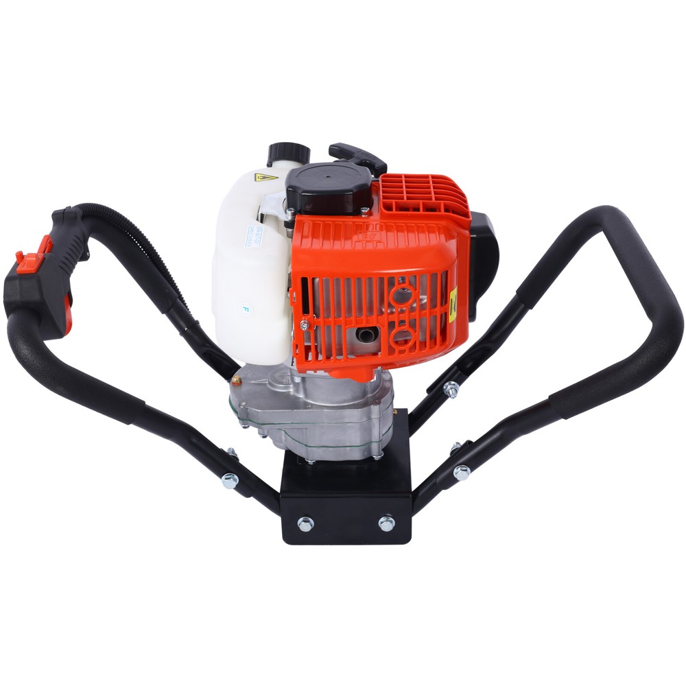 V 52CC 2-stroke petrol post-hole digger Single auger EPA machine