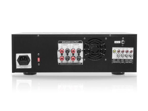 Technical Pro MM3000BT Mixing Amplifier w/ USB/SD ,Bluetooth & 2 Microphones