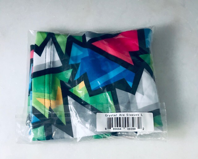 Crystal Design Bright Color Compression Protective Arm Sleeves Brand New 4 Total
