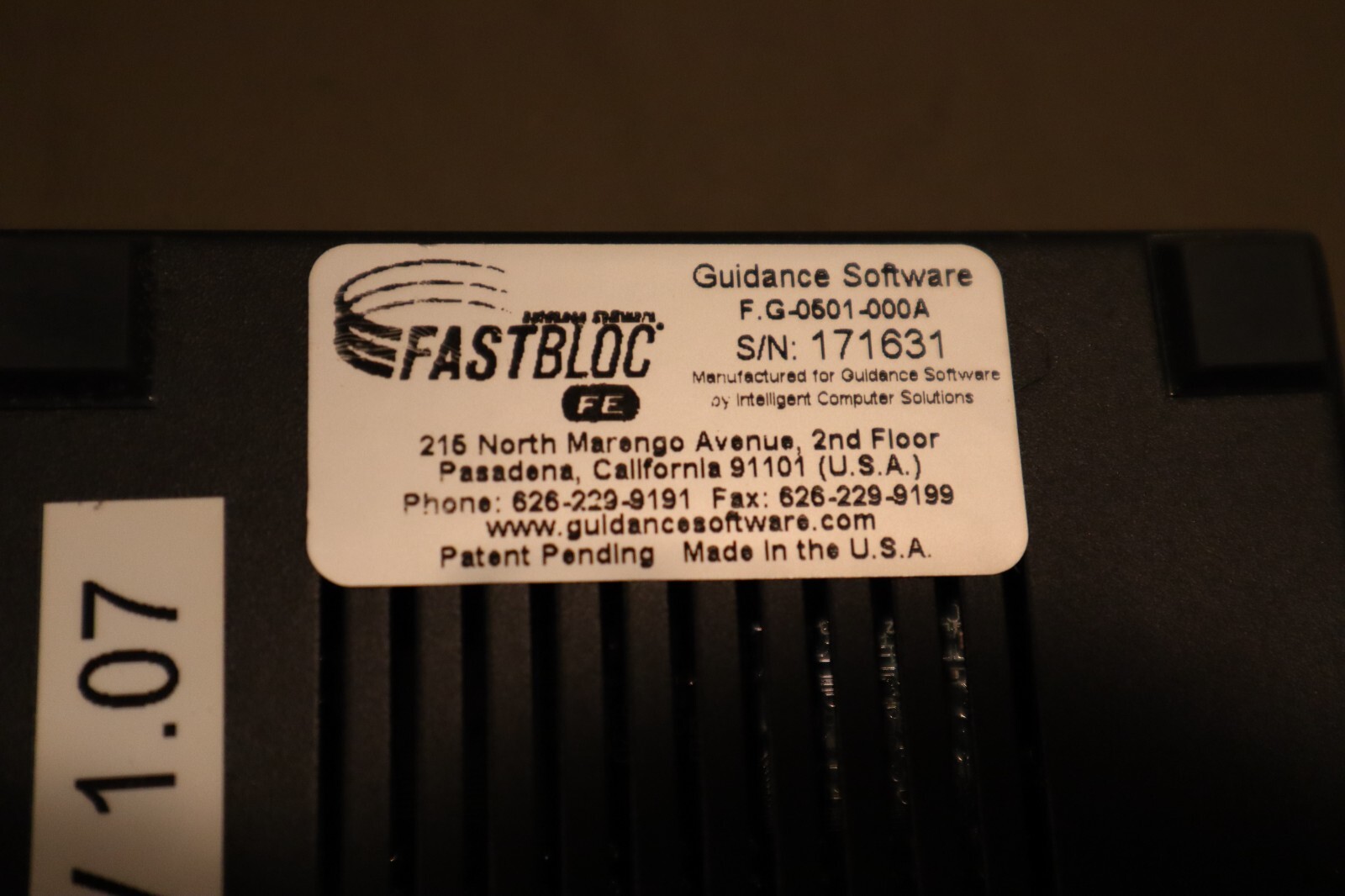 Fastbloc FE Guidance Software System