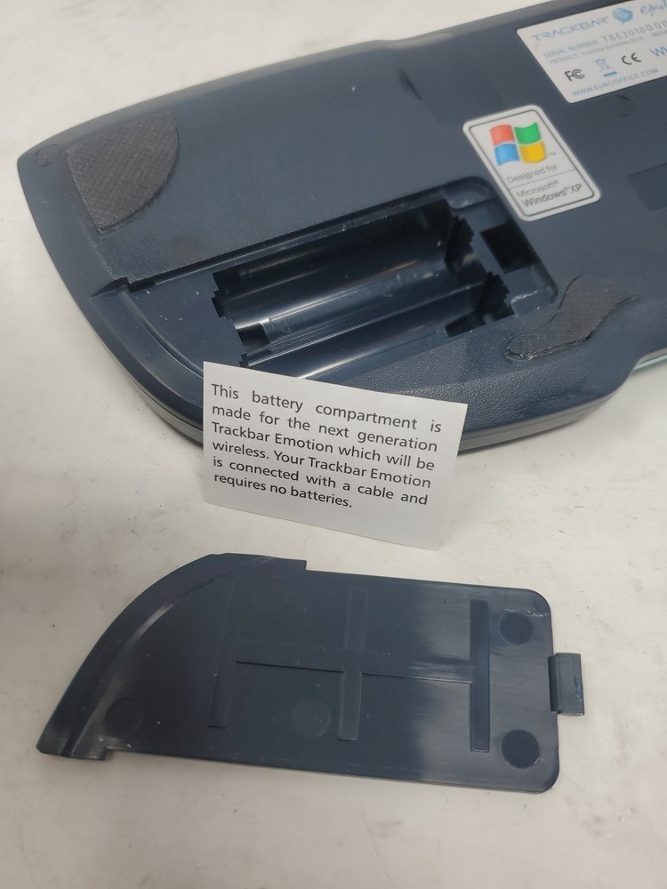 Emotion TBE2010 Ergonomic Trackbar USB Mouse