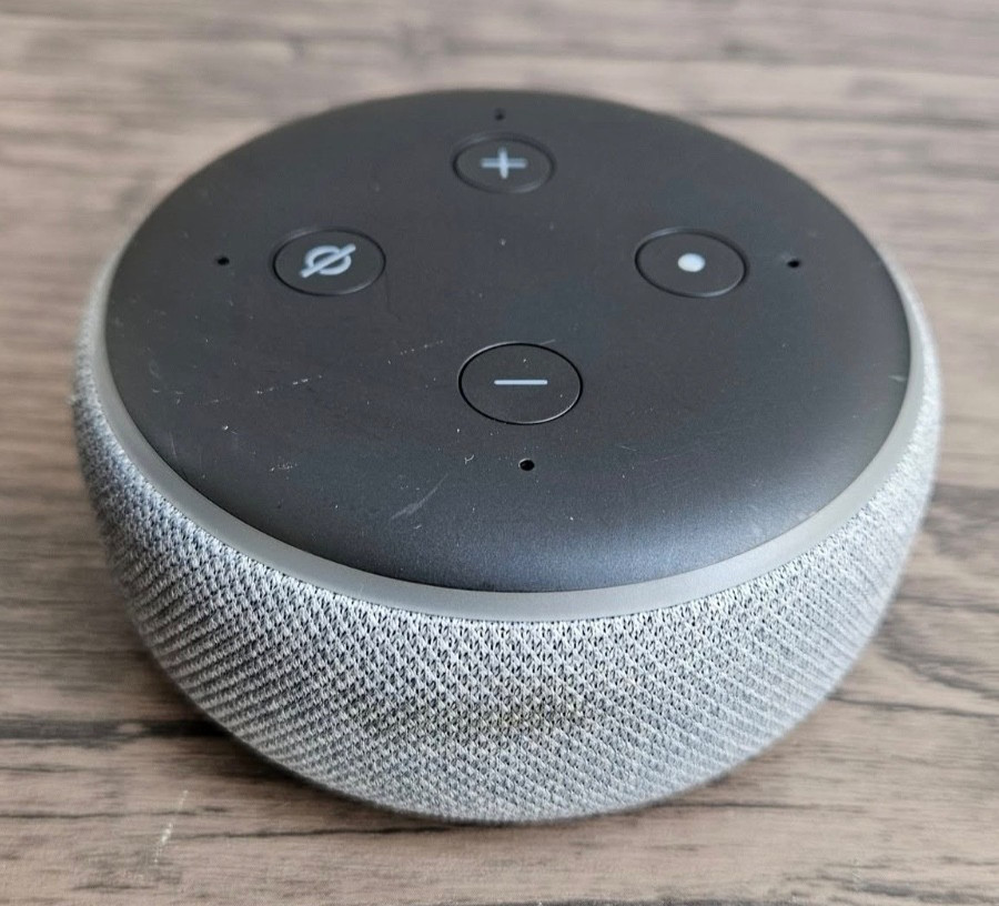 Amazon Echo Dot 3rd Generation Black D9N29T (NO POWER CORD) A7