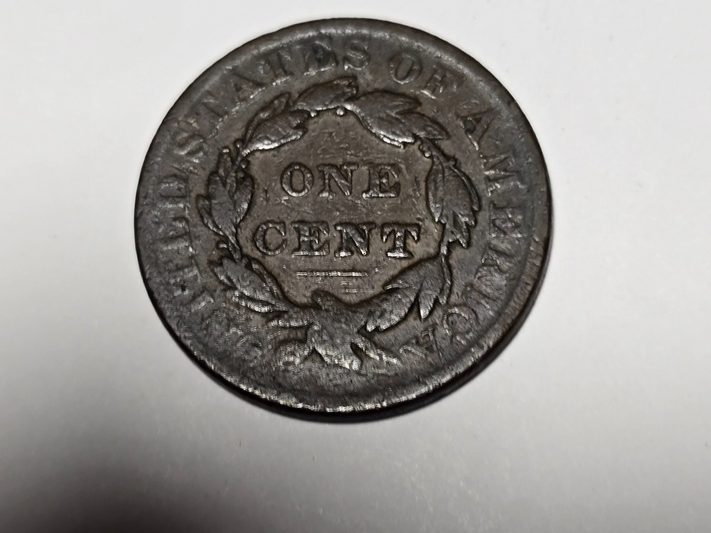 1832 large cent large letters VG