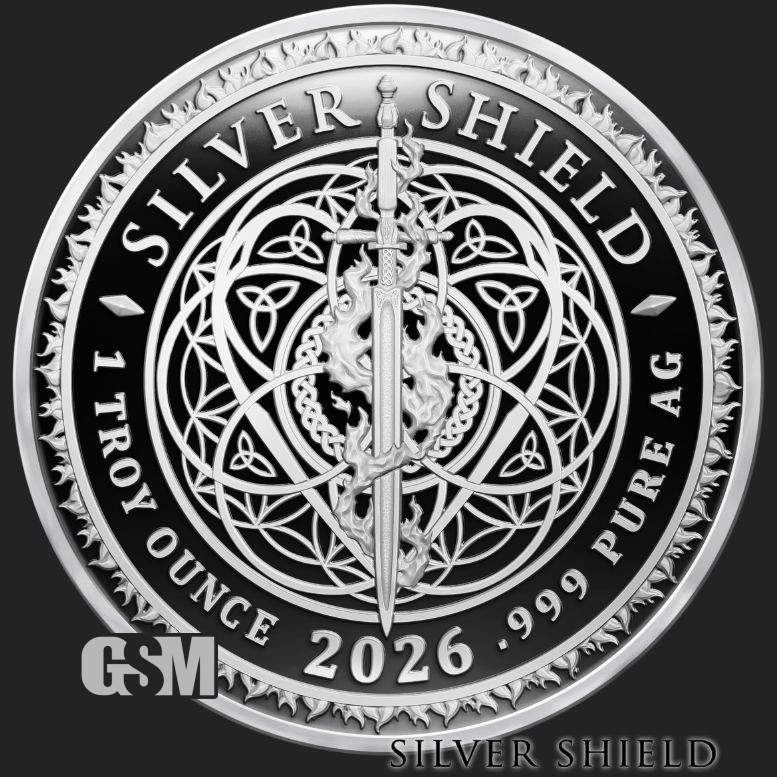 2026 Silver Shield EPSTEIN REDACTED - 1oz .999 Silver Proof - Pre Sale