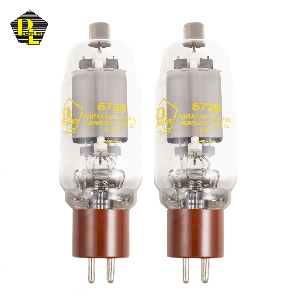 572B Penta Laboratories Power Triode Matched Pair (2) Tubes